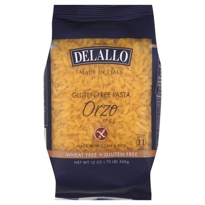 DeLallo Gluten Free Pasta Orzo 12 oz Central Market