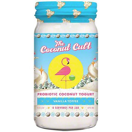 The Coconut Cult Vanilla Toffee Probiotic Coconut Yogurt, 8 oz ...