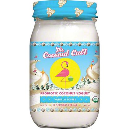 The Coconut Cult Vanilla Toffee Probiotic Coconut Yogurt, 16 oz ...