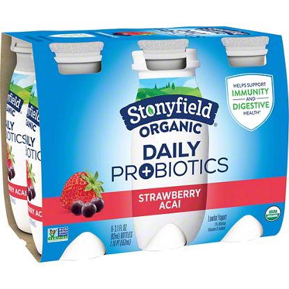probiotics stonyfield probiotic acai