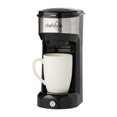 our goods Single Serve Coffee Maker - Pebble Gray - Shop Coffee Makers at  H-E-B