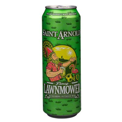 Beer Glass Saint Arnold Fancy Lawnmower Pub Style OH3269