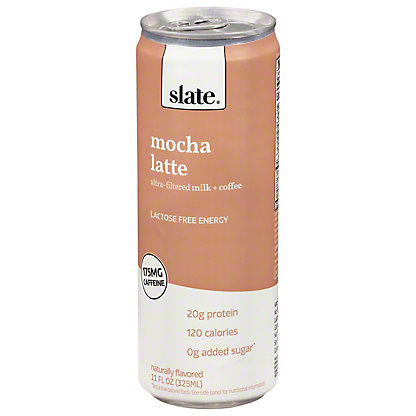 Slate Mocha Latte Lactose Free Milk, 11 oz