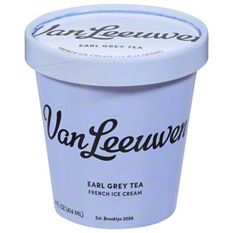 Van Leeuwen Earl Grey Tea French Ice Cream, 14 oz 