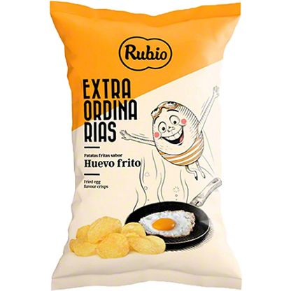 fried egg crisps