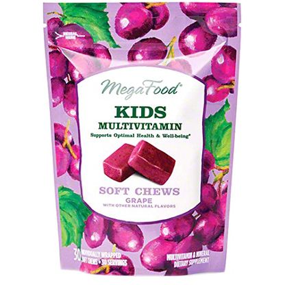 megafood grape chews multivitamin ct soft