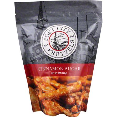Port City Pretzels Cinnamon Sugar, 8 oz | Central Market - Really Into Food