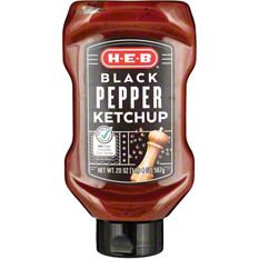H-E-B Black Pepper Ketchup, 20 oz | Joe V's Smart Shop | Low