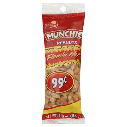 Frito Lay Munchies Flamin' Hot Peanuts, 2.88 oz | Joe V's Smart Shop