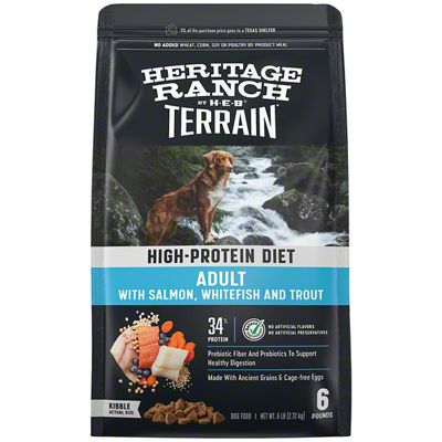 Heb heritage ranch shop dog food reviews