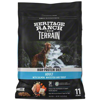 Heritage Ranch by H E B Terrain High Protein Diet Adult Dry Dog