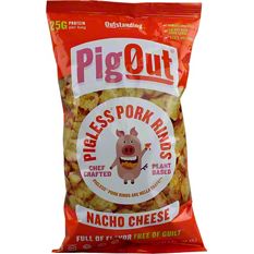 Pork King Good Nacho Cheddar Pork Rinds - 1.75 oz