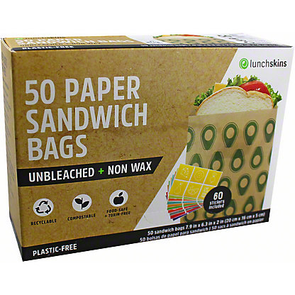 unbleached compostable lunchskins