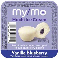 My Mochi Vanilla Blueberry Mochi Ice Cream 1 5 Oz Central Market Really Into Food