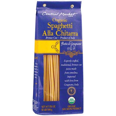 Central Market Organic Spaghetti Alla Chitarra Bronze Cut Pasta, 17.6 oz