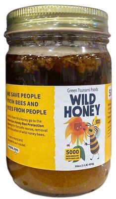 Green Tsunami Foods Wild Honey, 16 oz Central Market - Really Into Food