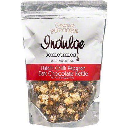 Indulge Hatch Chili Pepper Dark Chocolate Popcorn, 5 oz – Central Market