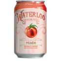 sparkling peach water