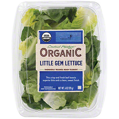 Central Market Organic Little Gem Lettuce, 6 oz