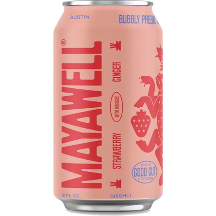 Mayawell Prebiotic Soda, Pineapple Mango, 6-Pack (4/12 fl oz ) main image 1