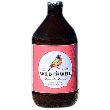Wild And Well Kombucha Ruby Red Grapefruit Kombucha, 11 oz ...