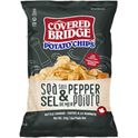 Covered Bridge Sea Salt Crinkle Cut Potato Chips, 6 oz