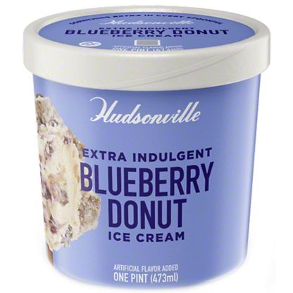 Hudsonville Blueberry Donut Ice Cream, 16 oz – Central Market