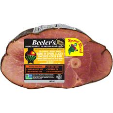 Organic Spiral Sliced Uncured Bone-In Whole Ham -18-22 lbs.