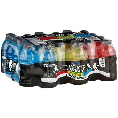 Hill Country Fare Sports Drinks Variety Pack 24 Pk Bottles, 12 Oz 