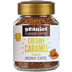 Beanies Flavour Coffee Creamy Caramel Instant Coffee, 50 g | Central Really Into Food