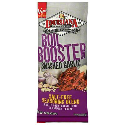 Louisiana Fish Fry Products Smashed Garlic Boil Booster Salt-Free ...