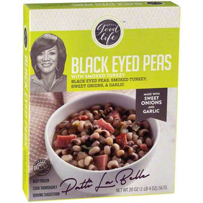Patti's Good Life Black Eyed Peas with Turkey, 20 oz | Joe V's Smart