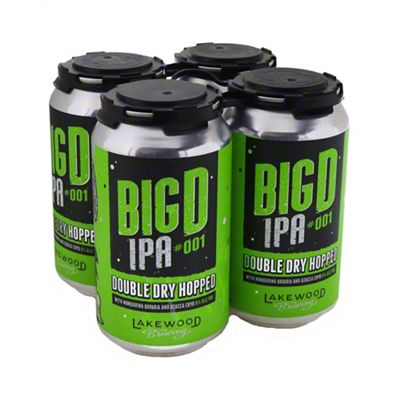 Lakewood Big D Series IPA Beer 12 oz Cans, 4 pk | Central Market ...