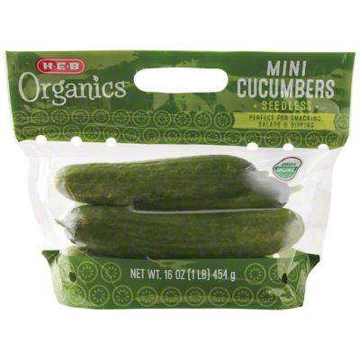 Fresh Mini Cucumbers, 16 oz