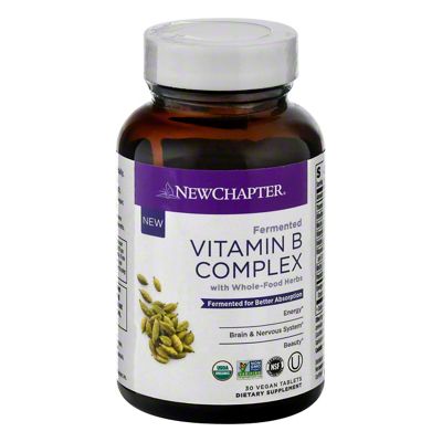 New Chapter Fermented Vitamin B Complex Tablets, 30 Ct | Central Market ...