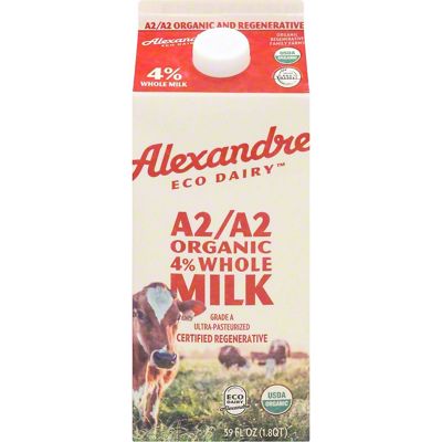 Ferndale Organic A2/A2 Whole Milk , 1/2 gal | Central