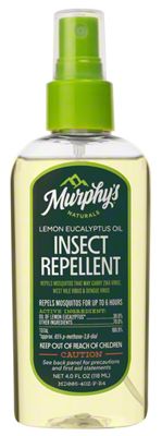 Murphy's Naturals Lemon Eucalyptus Oil Insect Repellent – DEET Free, 4 ...