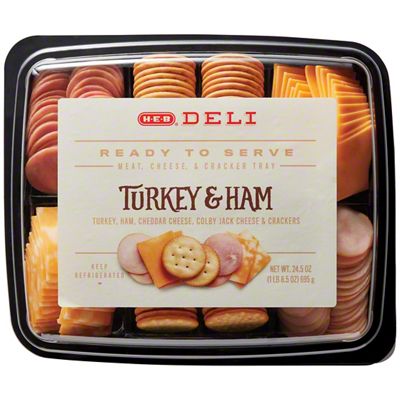 H-E-B Deli Party Tray - Turkey & Ham, Each | Joe V's Smart Shop | Low ...