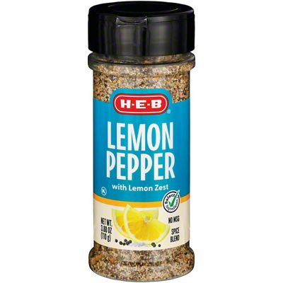 H-E-B Lemon Pepper, 3.88 Oz | Central Market - Really Into Food