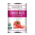 tomatoさん専用 Made With Organic No Salt Added Tomato Paste, 6 oz | Central