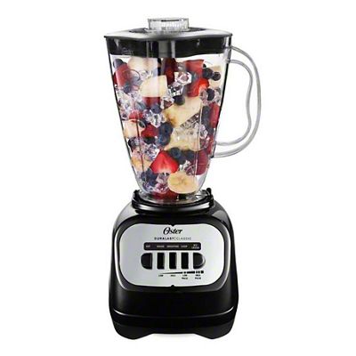 Oster 4655 3-Speed Chrome Retro Blender with 5-Cup Glass Jar, 220-Volt