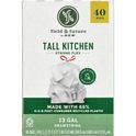 H-E-B Texas Tough Tall Kitchen Drawstring Trash Bags, 13 Gallon