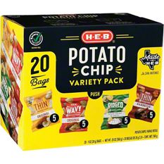 H-E-B Ridged Potato Chips - Original - Shop Chips at H-E-B