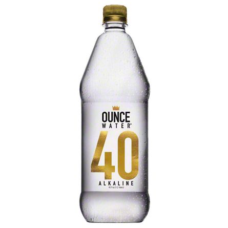 Ounce Water Bottled Alkaline Water, 40 oz | Central Market - Really ...