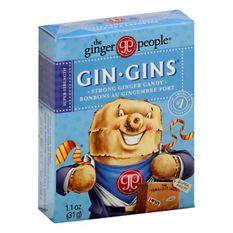 The Ginger People Gin Gins Boost Ginger Candies, 1.10 oz