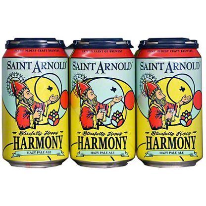 Saint Arnold Harmony Hazy Pale Ale 12 Oz Cans, 6 Pk – Central Market