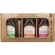 Savannah Bee Company Whipped Honey Gift Set - 3 Honeys