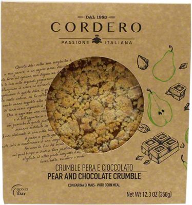 Cordero Pear Chocolate Crumble Pie Oz Central Market Really Into Food