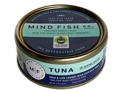 Mind Fish Co. Skipjack Tuna In Spring Water, 5 oz
