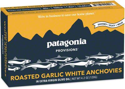 Patagonia Provisions Roasted Garlic Spanish White Anchovies, 4.2 oz ...